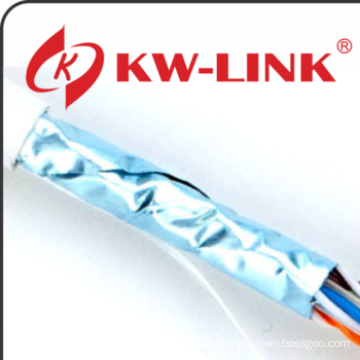 Factory Price 24AWG Copper CAT6e Cable Braided